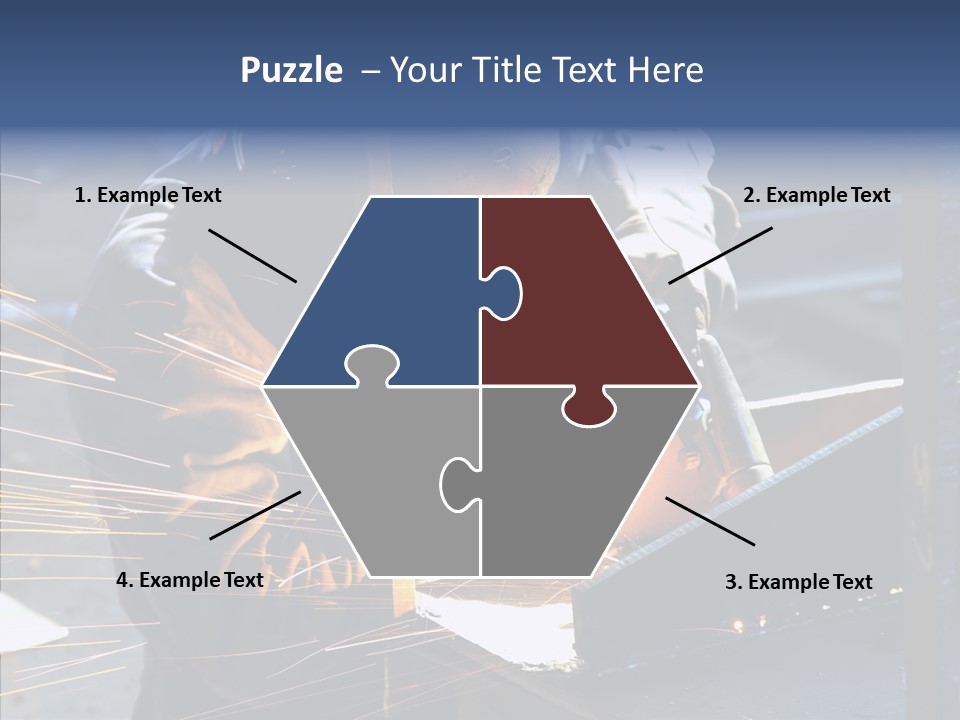 Entrepreneur Protection Metal PowerPoint Template