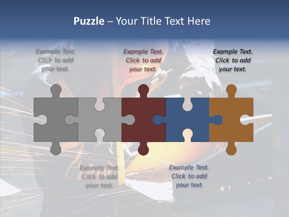 Entrepreneur Protection Metal PowerPoint Template