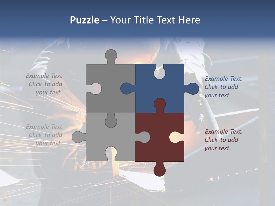 Entrepreneur Protection Metal PowerPoint Template