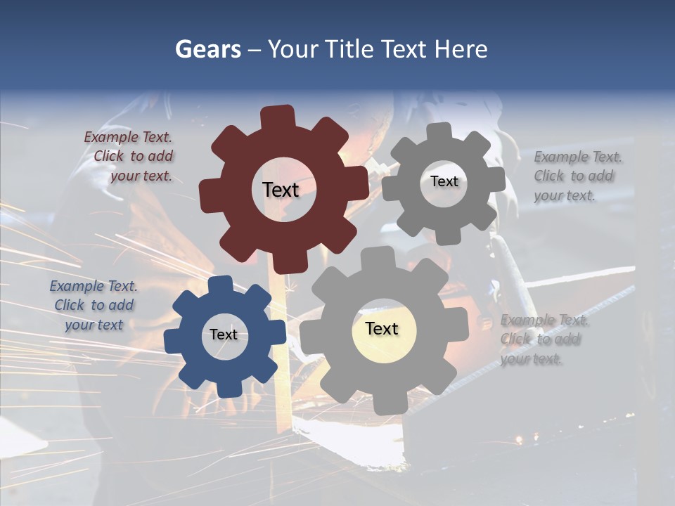 Entrepreneur Protection Metal PowerPoint Template