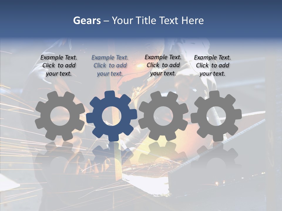 Entrepreneur Protection Metal PowerPoint Template