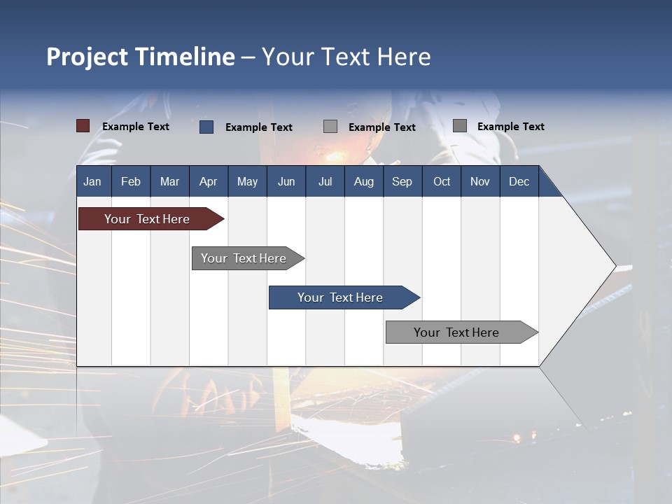 Entrepreneur Protection Metal PowerPoint Template
