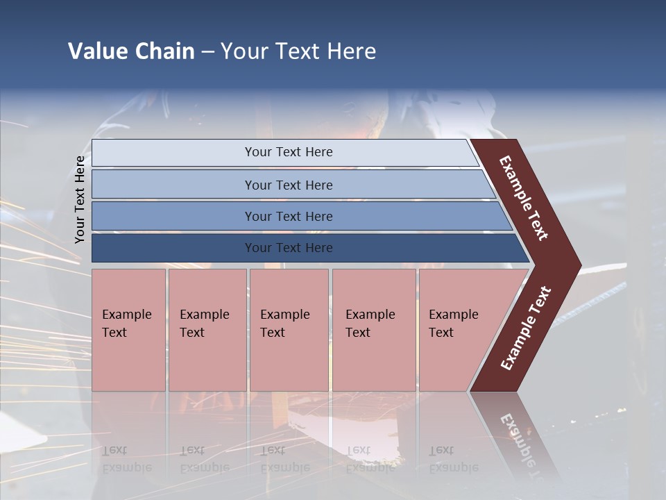 Entrepreneur Protection Metal PowerPoint Template