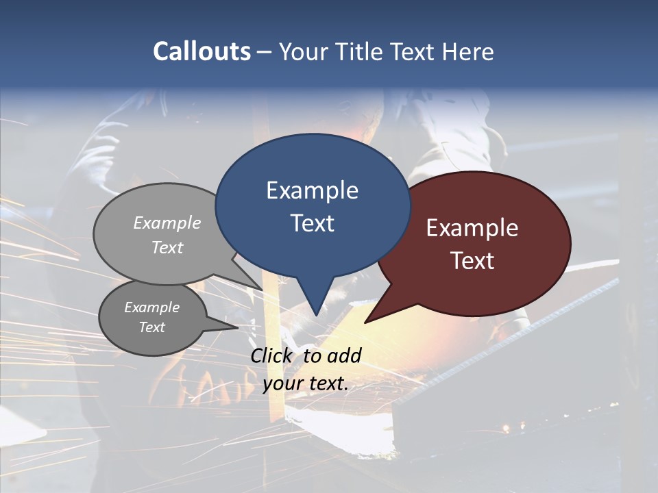 Entrepreneur Protection Metal PowerPoint Template