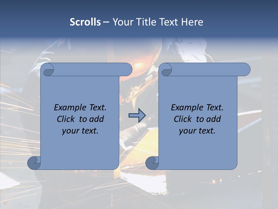 Entrepreneur Protection Metal PowerPoint Template