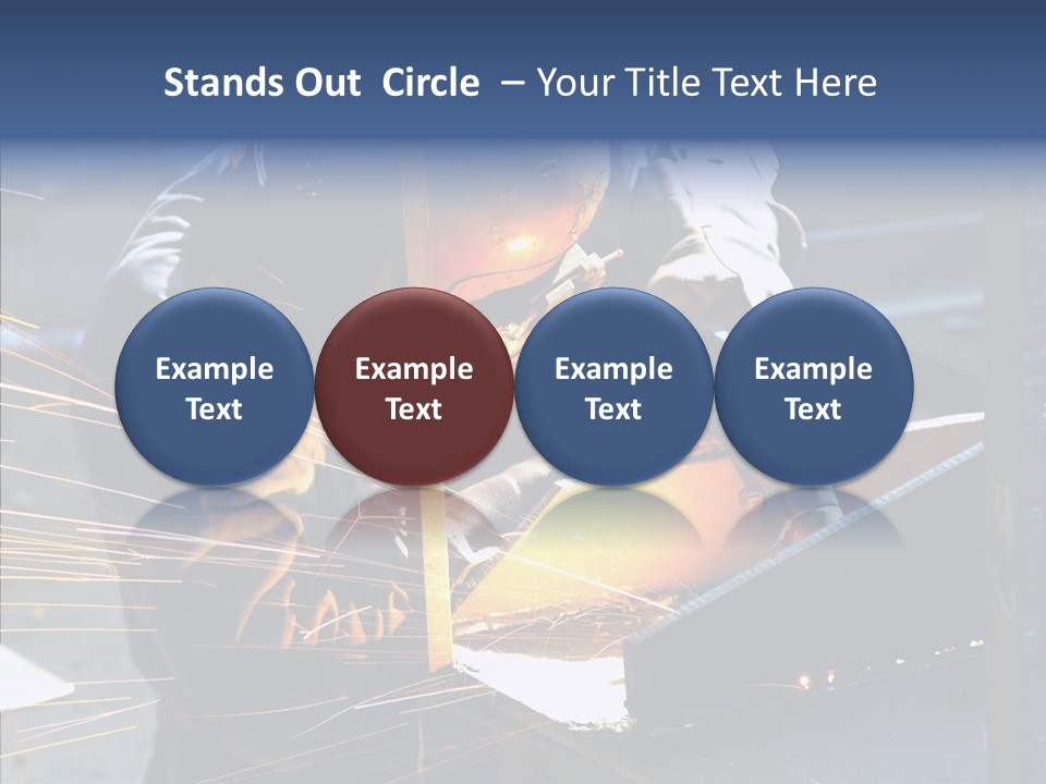 Entrepreneur Protection Metal PowerPoint Template