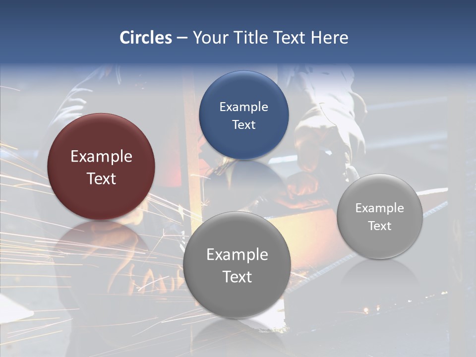 Entrepreneur Protection Metal PowerPoint Template