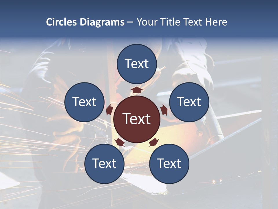 Entrepreneur Protection Metal PowerPoint Template