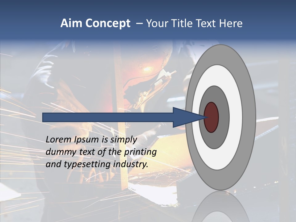 Entrepreneur Protection Metal PowerPoint Template