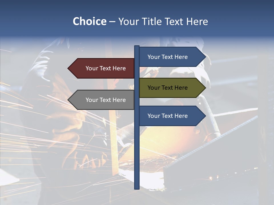 Entrepreneur Protection Metal PowerPoint Template