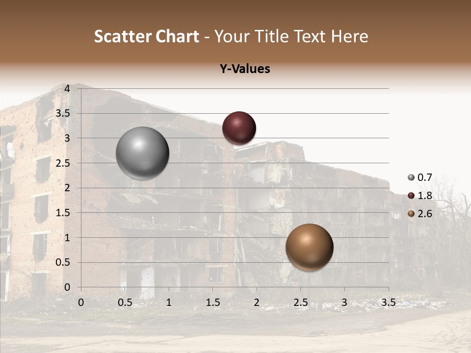 Tree Ruins Military PowerPoint Template