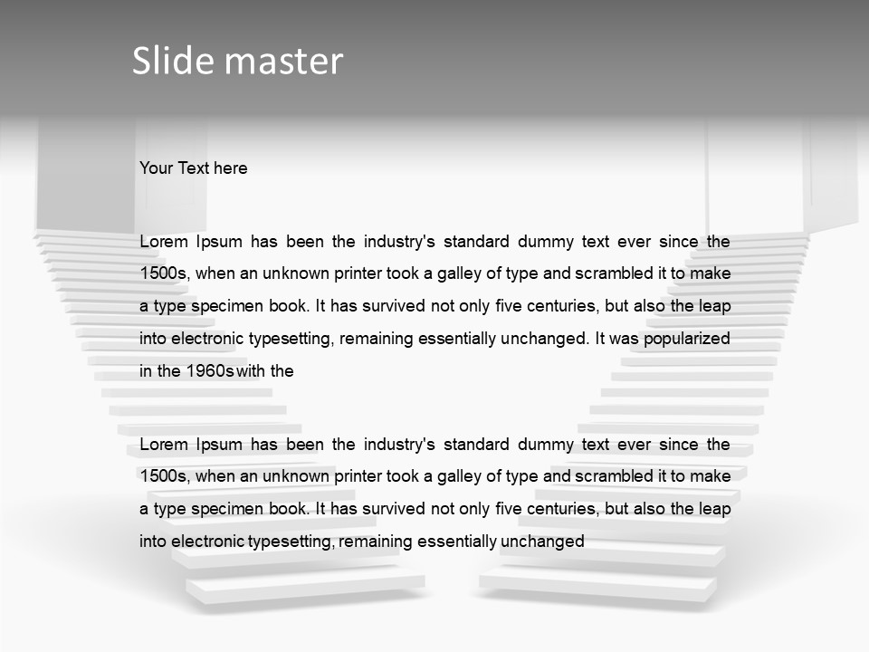 Invite Upraise Light PowerPoint Template