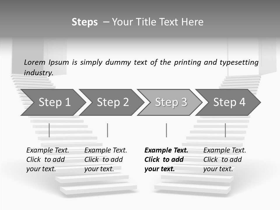 Invite Upraise Light PowerPoint Template
