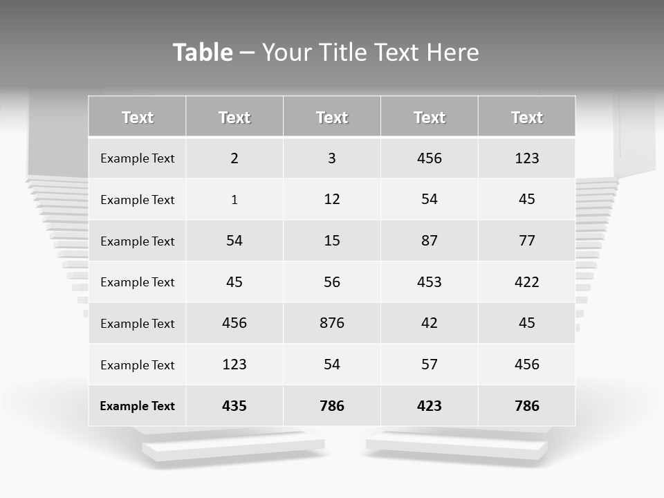 Invite Upraise Light PowerPoint Template