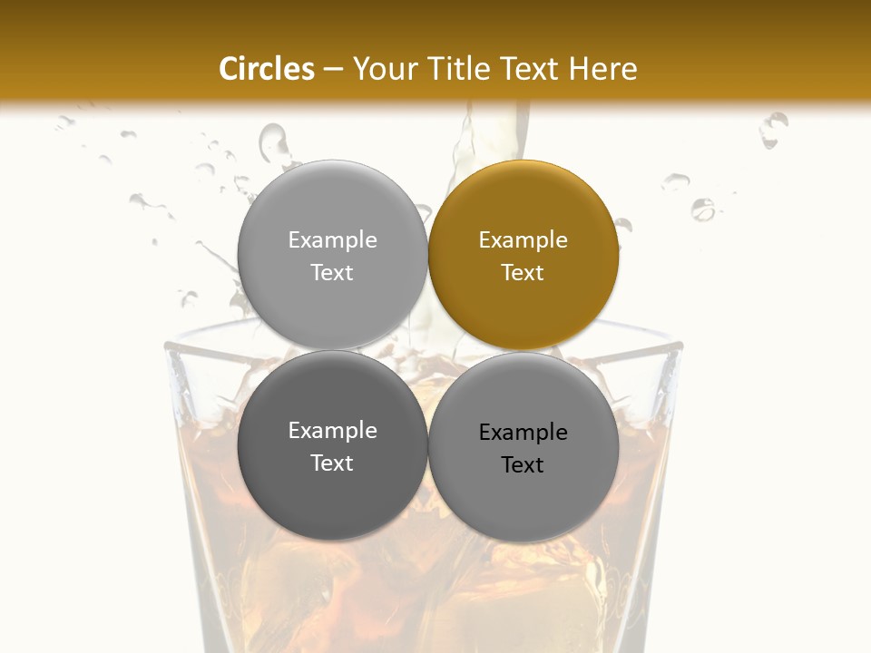 Elegant Scotch Shape PowerPoint Template