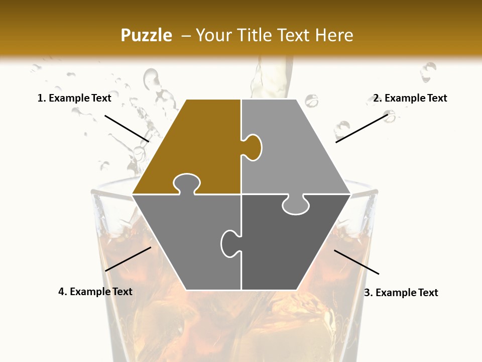 Elegant Scotch Shape PowerPoint Template