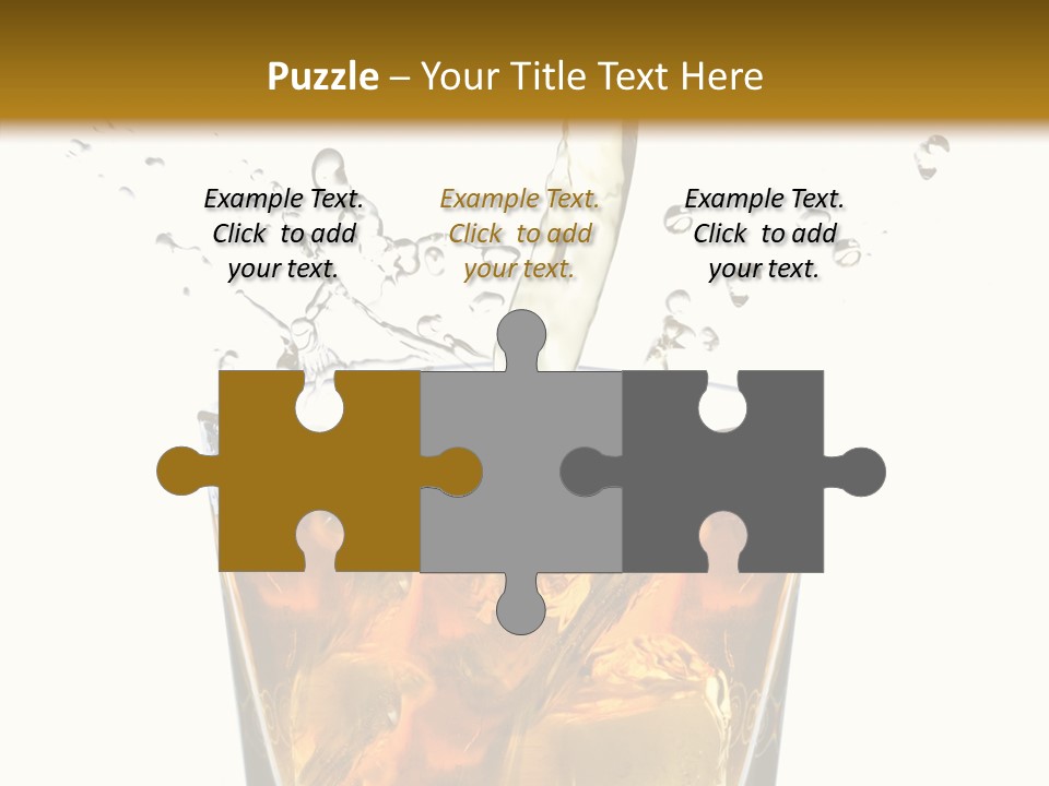 Elegant Scotch Shape PowerPoint Template