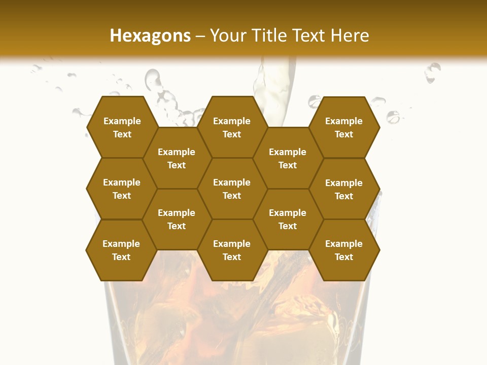 Elegant Scotch Shape PowerPoint Template