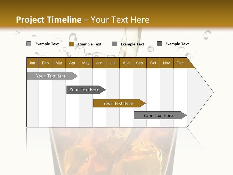 Elegant Scotch Shape PowerPoint Template