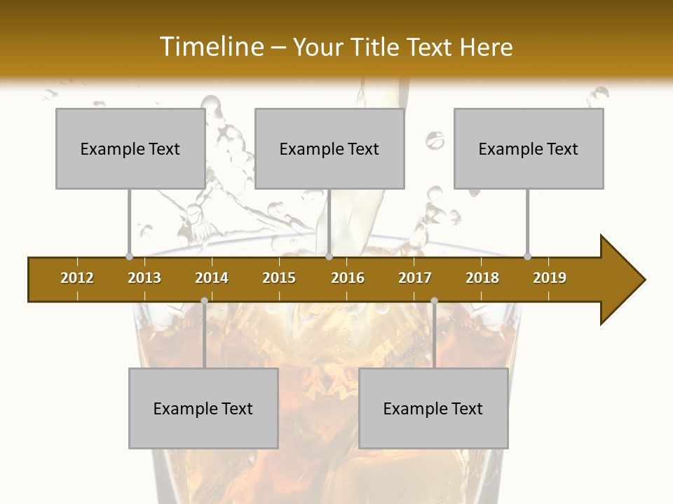 Elegant Scotch Shape PowerPoint Template