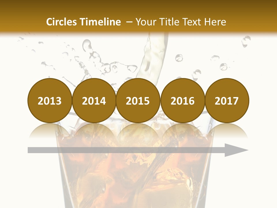 Elegant Scotch Shape PowerPoint Template