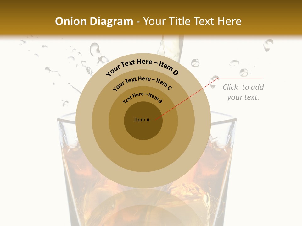 Elegant Scotch Shape PowerPoint Template