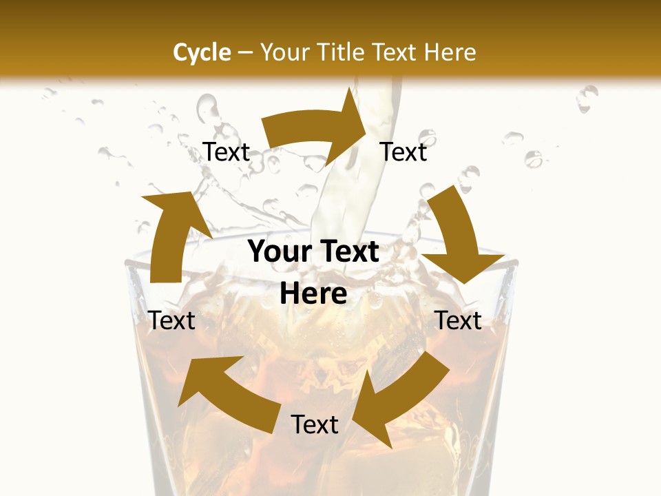 Elegant Scotch Shape PowerPoint Template
