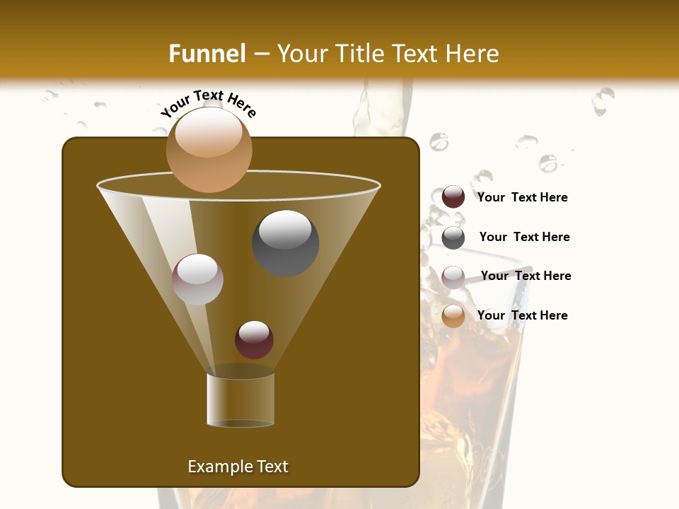 Elegant Scotch Shape PowerPoint Template
