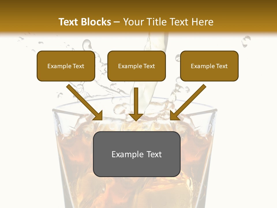 Elegant Scotch Shape PowerPoint Template