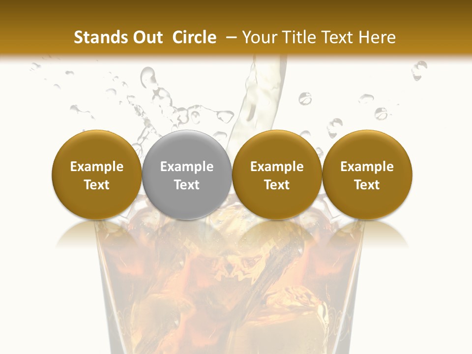 Elegant Scotch Shape PowerPoint Template