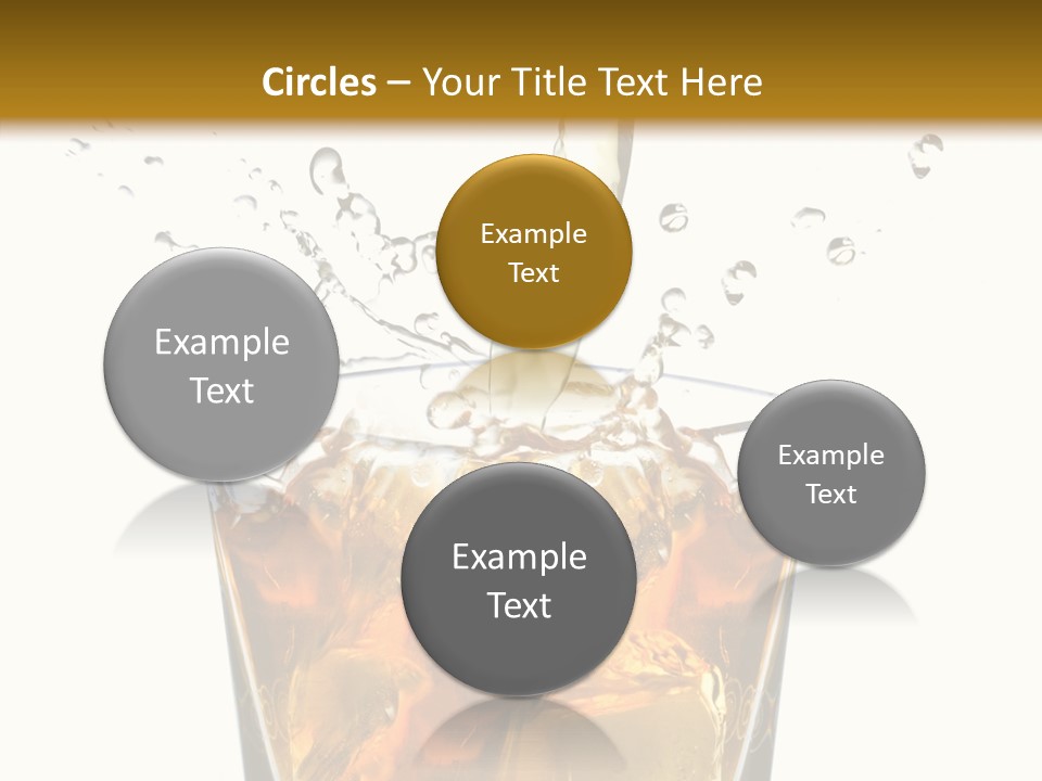 Elegant Scotch Shape PowerPoint Template