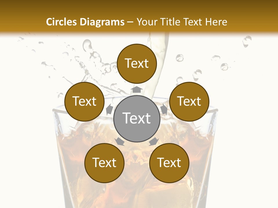 Elegant Scotch Shape PowerPoint Template