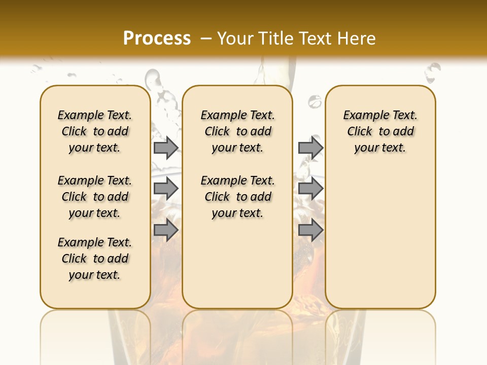 Elegant Scotch Shape PowerPoint Template