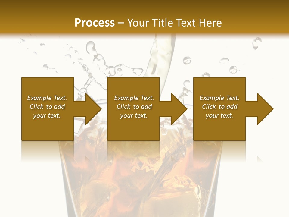 Elegant Scotch Shape PowerPoint Template