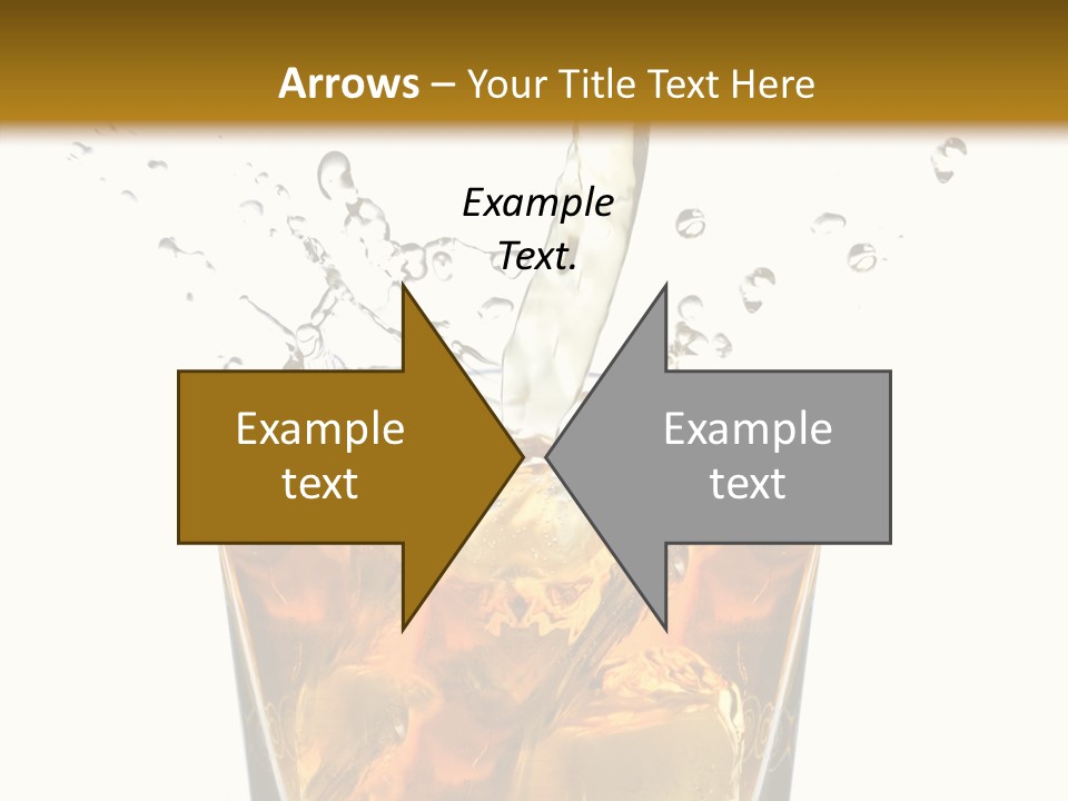 Elegant Scotch Shape PowerPoint Template