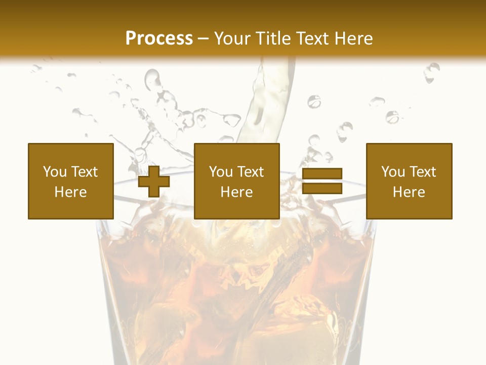 Elegant Scotch Shape PowerPoint Template