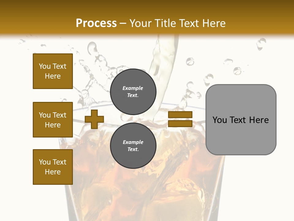 Elegant Scotch Shape PowerPoint Template