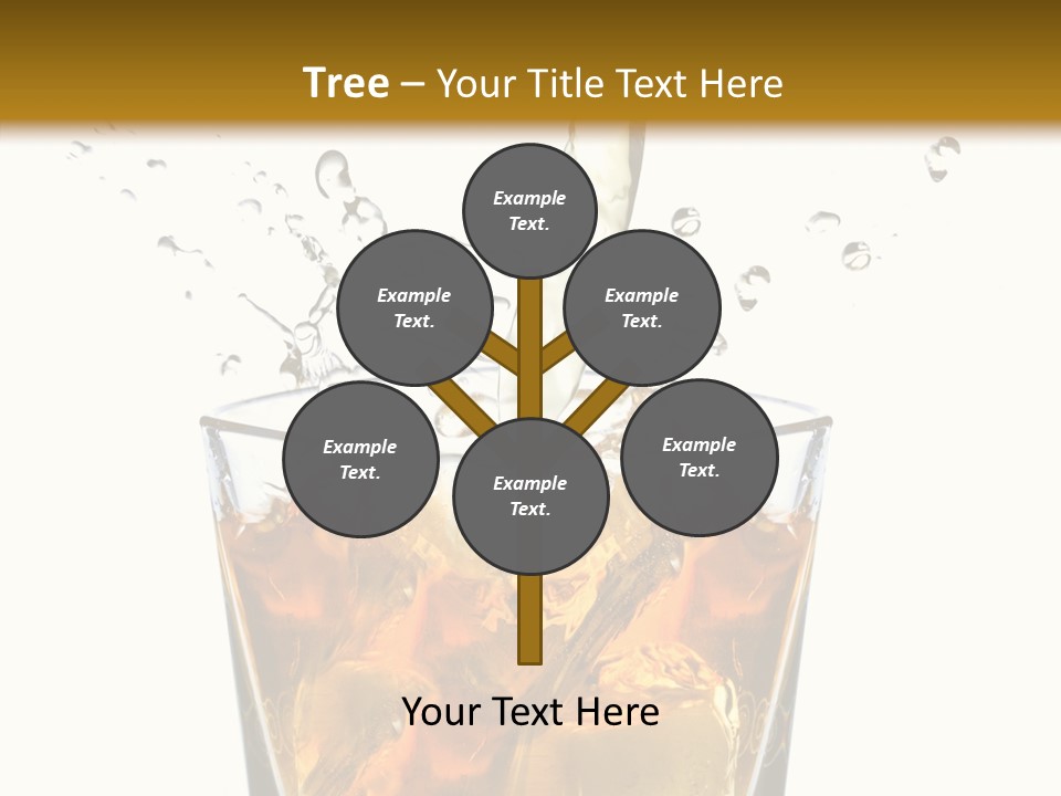 Elegant Scotch Shape PowerPoint Template