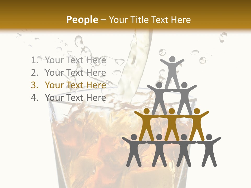 Elegant Scotch Shape PowerPoint Template