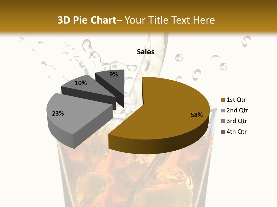 Elegant Scotch Shape PowerPoint Template