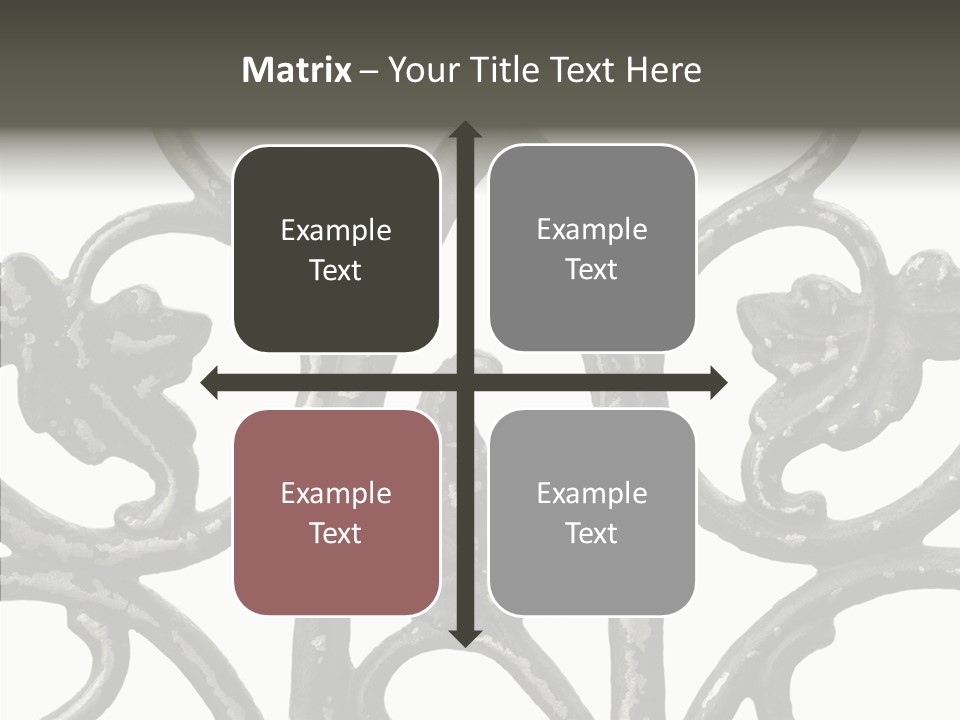 Decorated Decorative Shaped PowerPoint Template