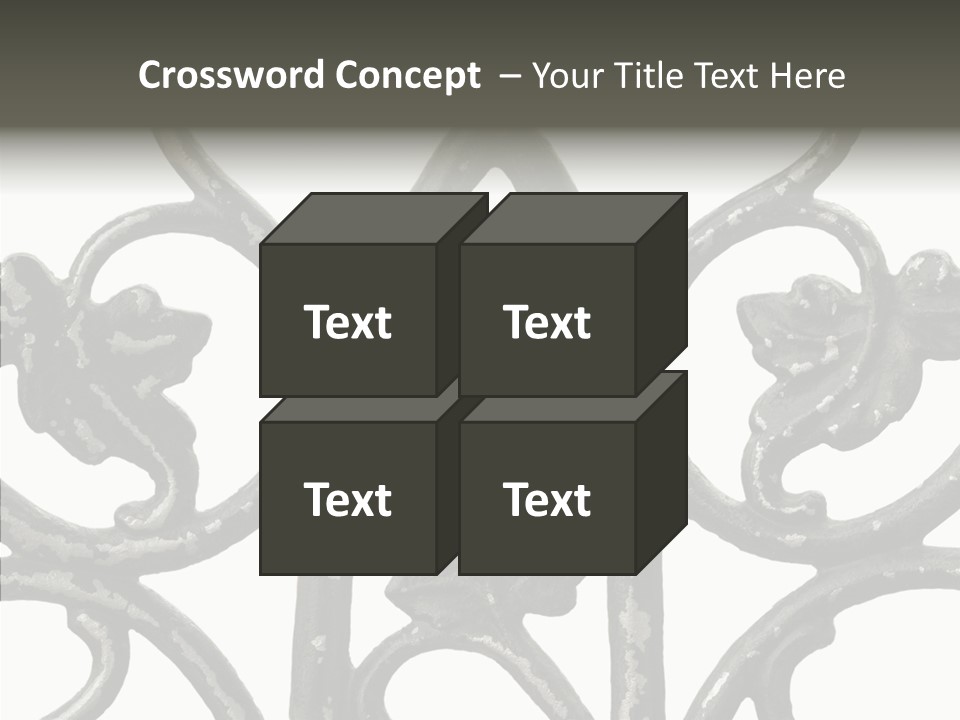 Decorated Decorative Shaped PowerPoint Template