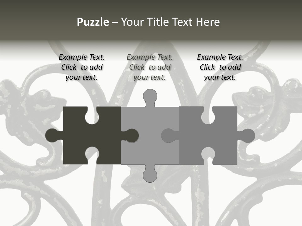 Decorated Decorative Shaped PowerPoint Template