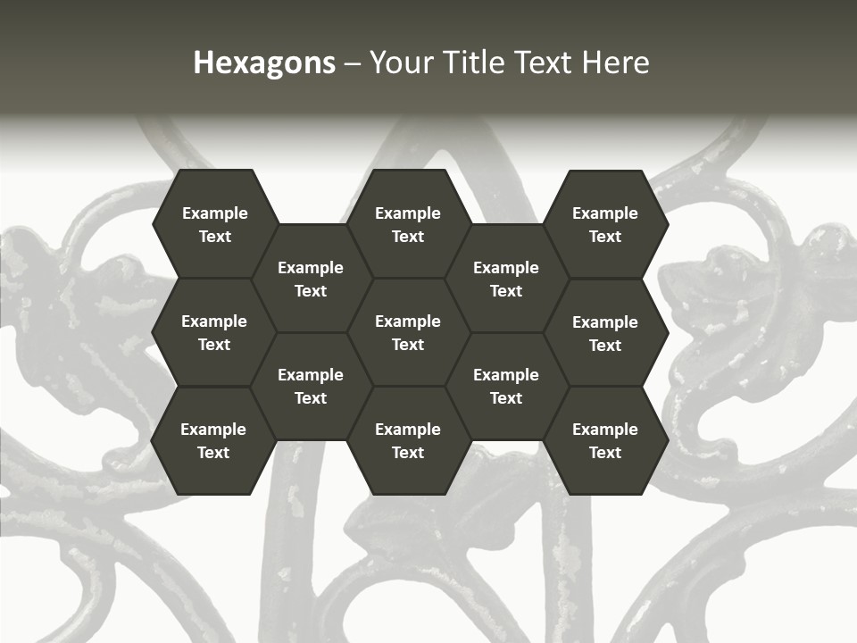 Decorated Decorative Shaped PowerPoint Template