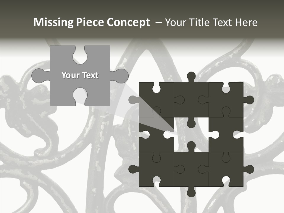 Decorated Decorative Shaped PowerPoint Template