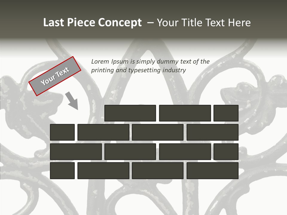Decorated Decorative Shaped PowerPoint Template