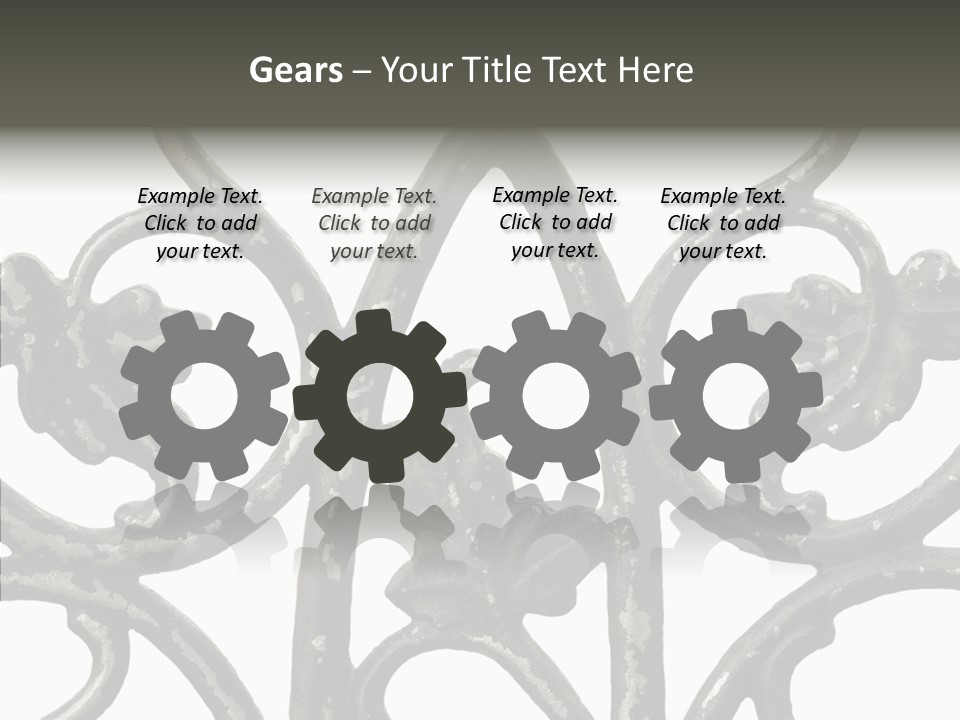 Decorated Decorative Shaped PowerPoint Template