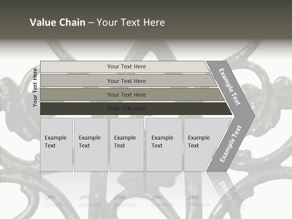 Decorated Decorative Shaped PowerPoint Template