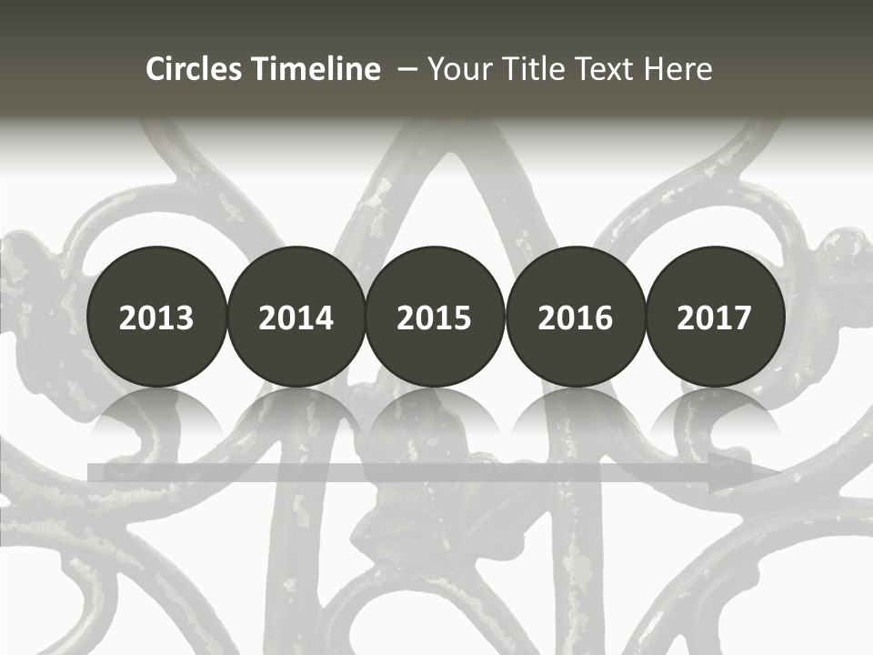 Decorated Decorative Shaped PowerPoint Template