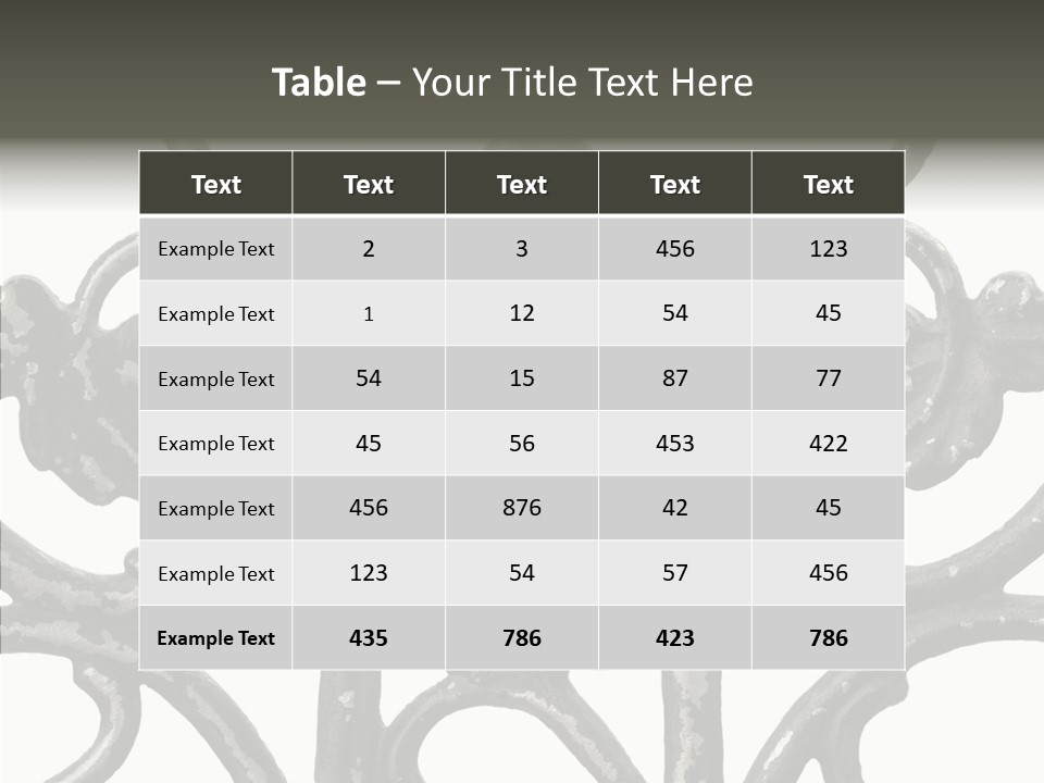 Decorated Decorative Shaped PowerPoint Template